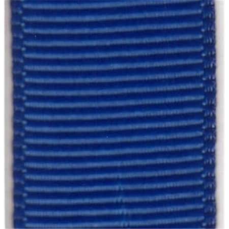 Papilion Papilion R074200160353100Y .63 in. Grosgrain Ribbon 100 Yards - Century Blue R074200160353100Y